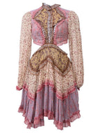 Juniper Cut Out Floating Dress Spliced