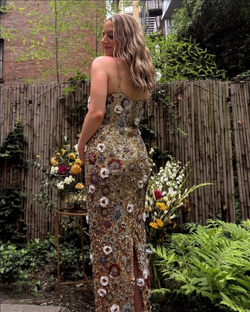 Francesca Gown Gold
