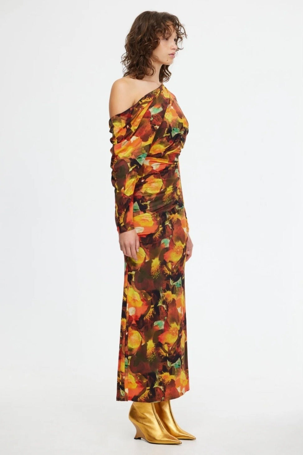 Burford Midi Dress Print
