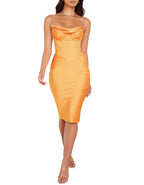 Myrna Dress Tangerine