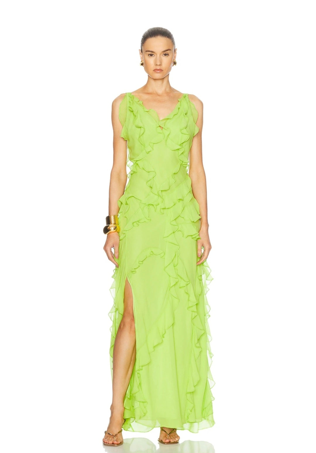 Cedar Gown Lime Green