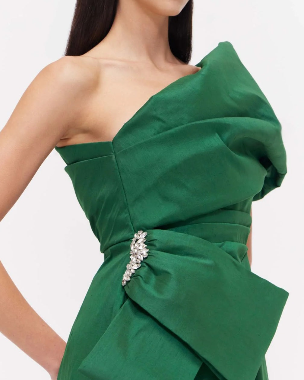 Archer Midi Dress Green