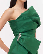 Archer Midi Dress Green