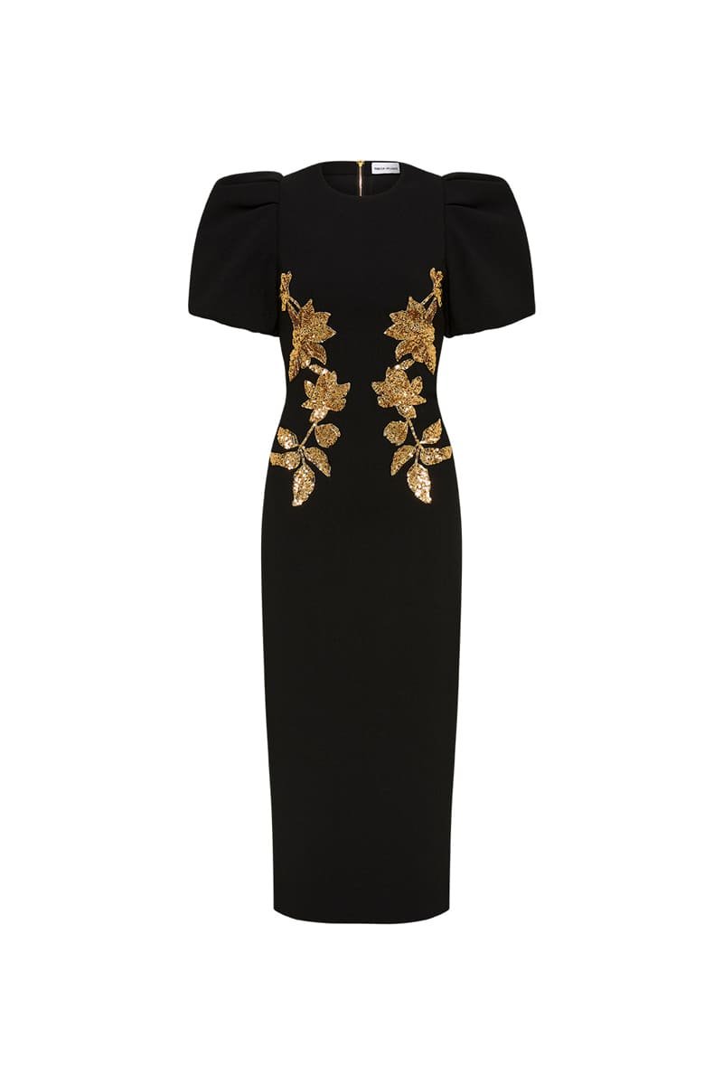 Versailles Sequin Embellished Midi Dress
