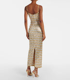 Zeph Gown Gold Silver