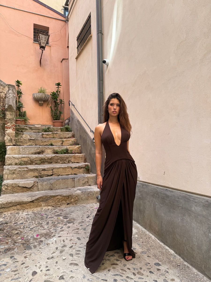 London Gown Espresso