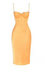 Myrna Dress Tangerine