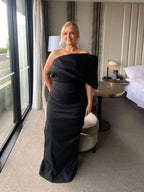 Kat Maxi Gown Black