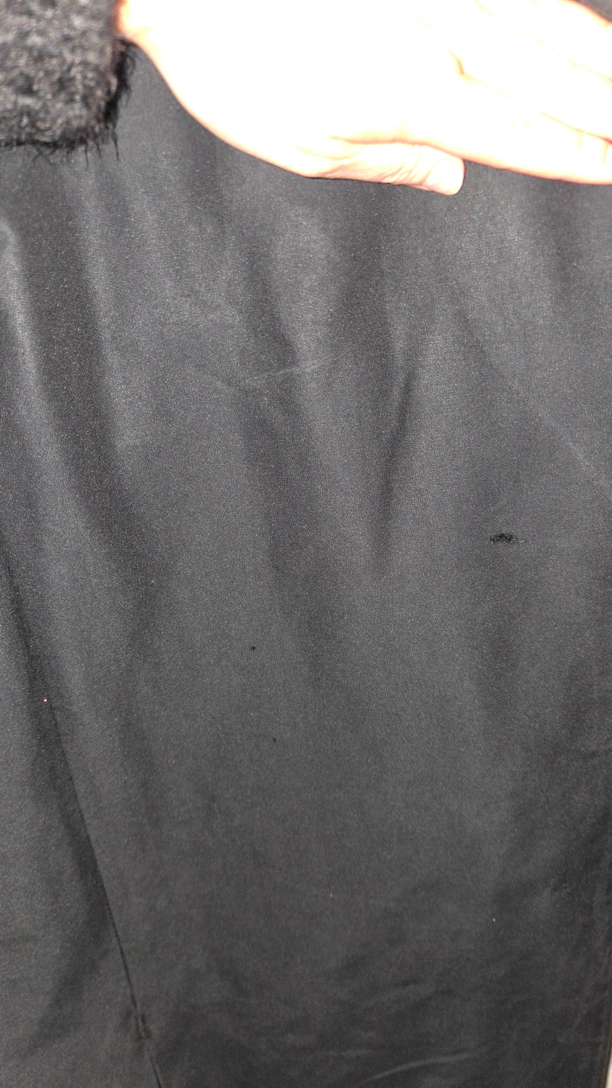 Xavier Gown Black (slight damage)