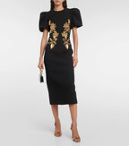 Versailles Sequin Embellished Midi Dress