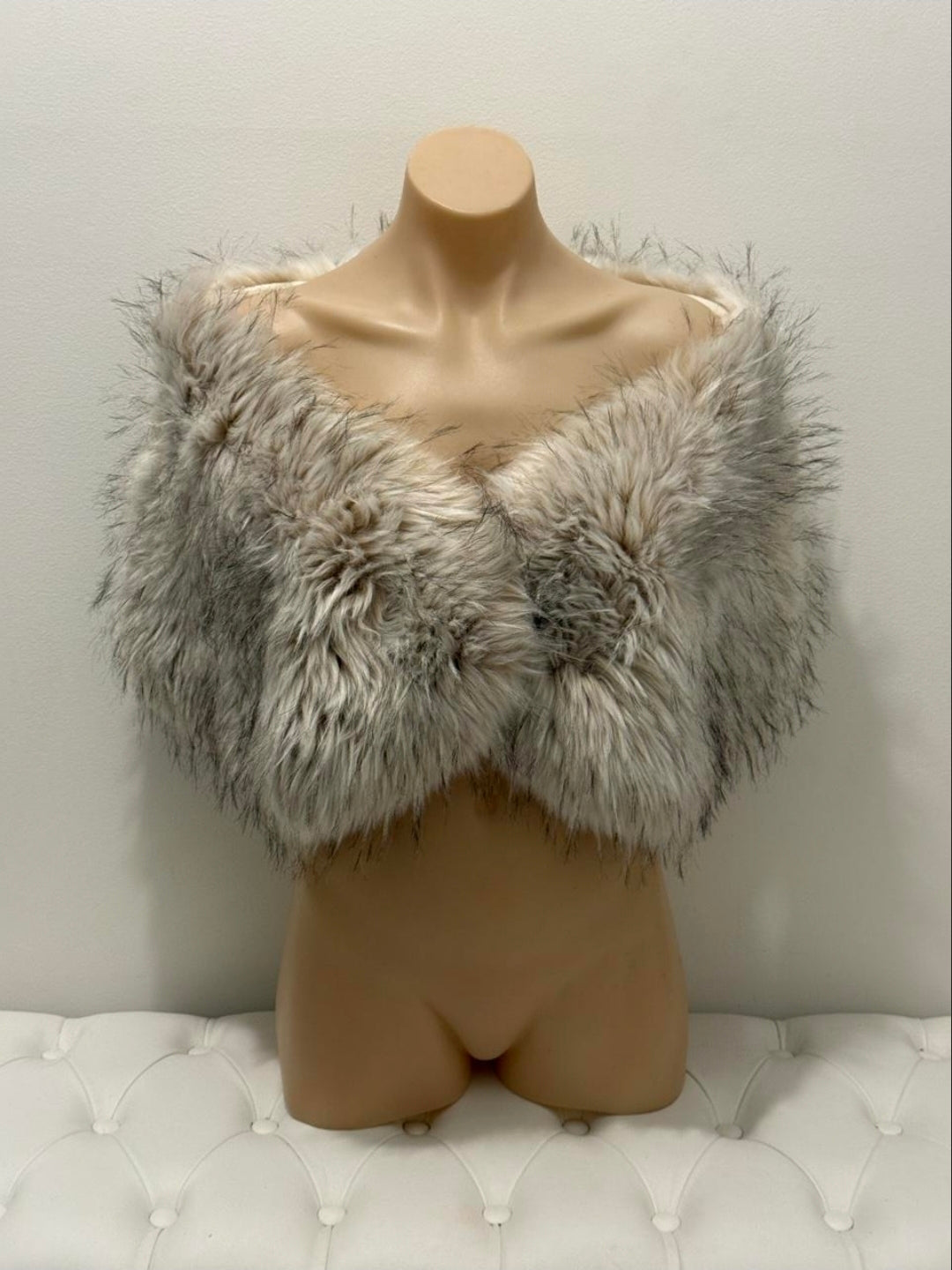 Faux Fur Shawl