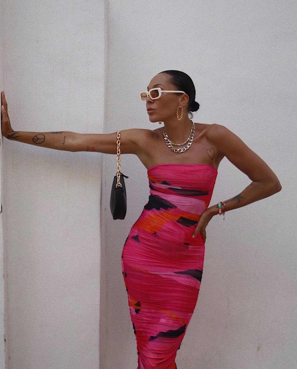 Sasha Midi Dress Multi