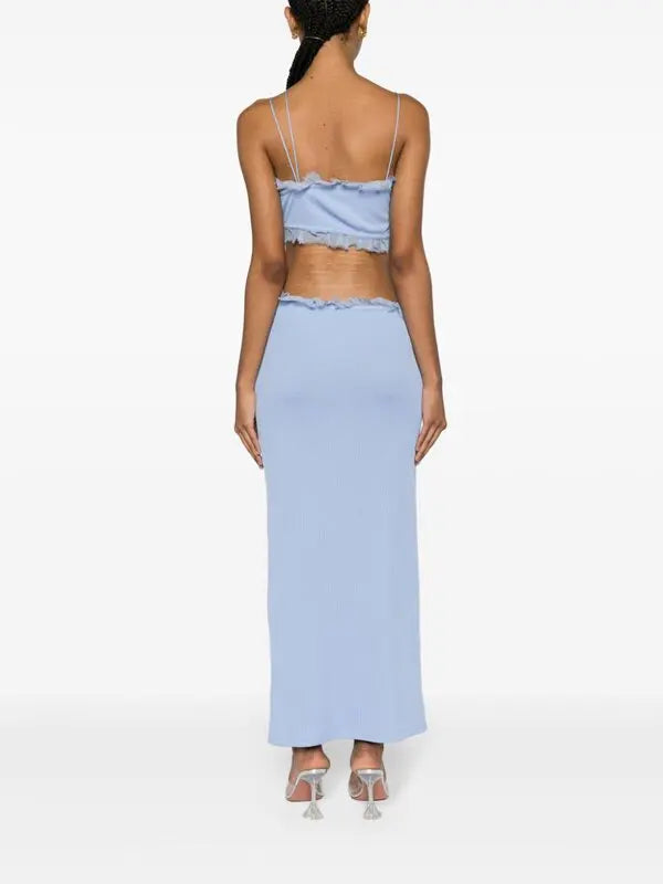 Carina Interlinked Dress Blue