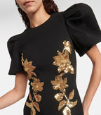Versailles Sequin Embellished Midi Dress