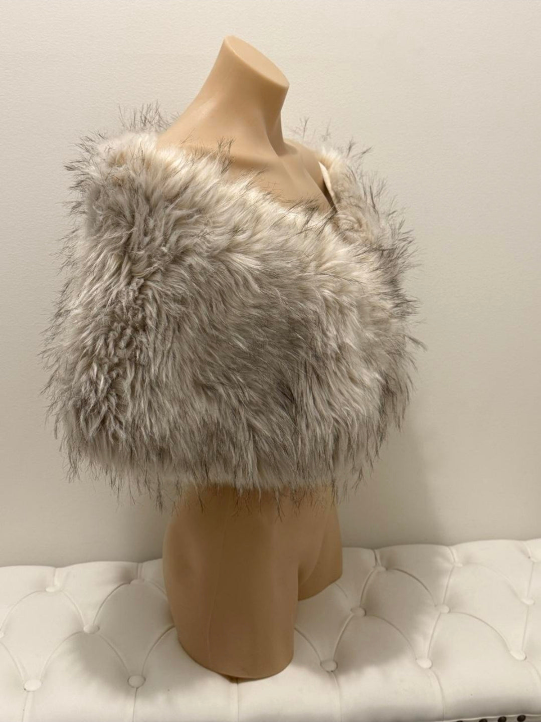Faux Fur Shawl