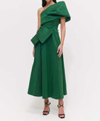 Archer Midi Dress Green