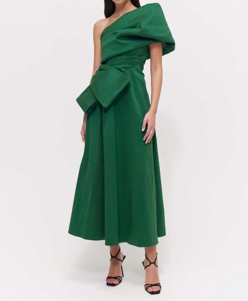 Archer Midi Dress Green