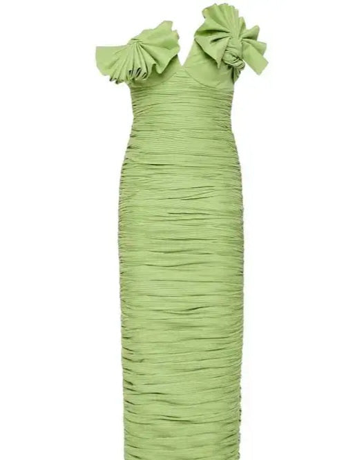 Jensen Dress Green