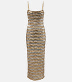 Zeph Gown Gold Silver