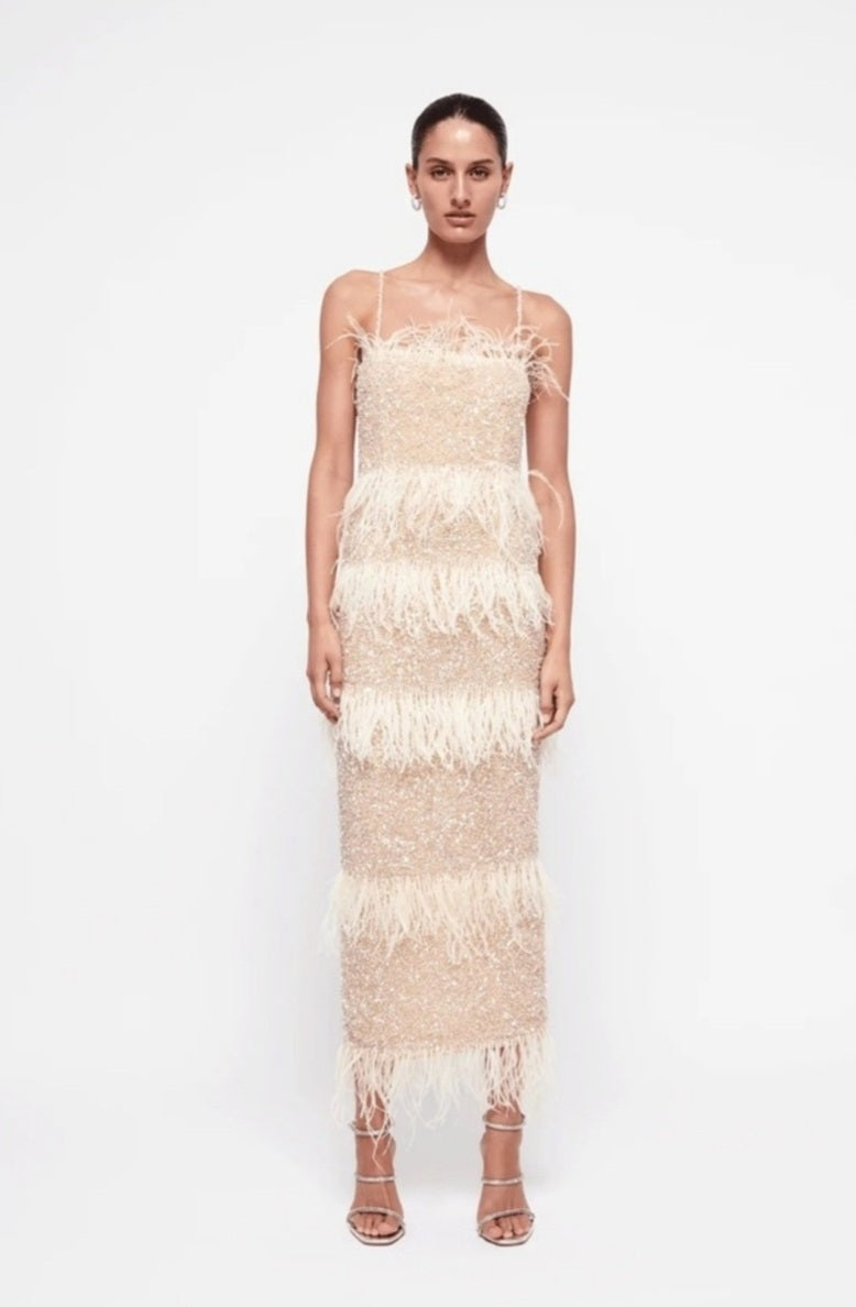 Frenchy Dress Nude