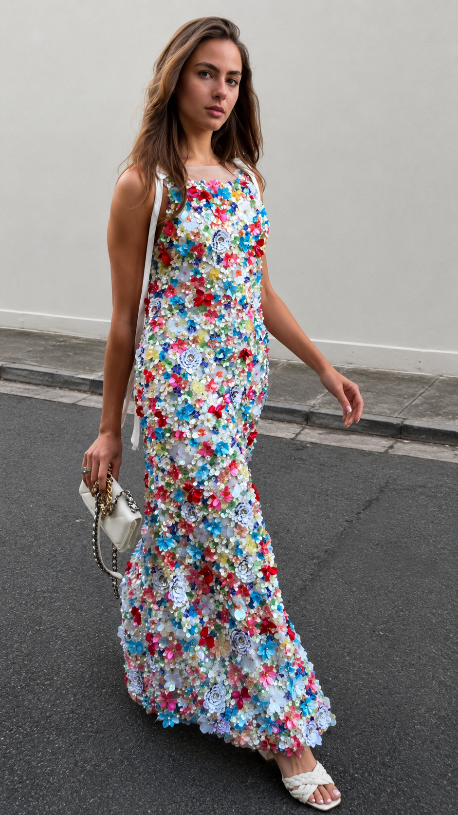juniper cut out floating dress Juniper Cut Out Floating Dress Spliced Runway Rental Hampton