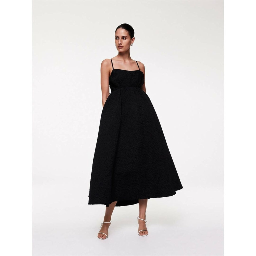 Theo Midi Dress Black