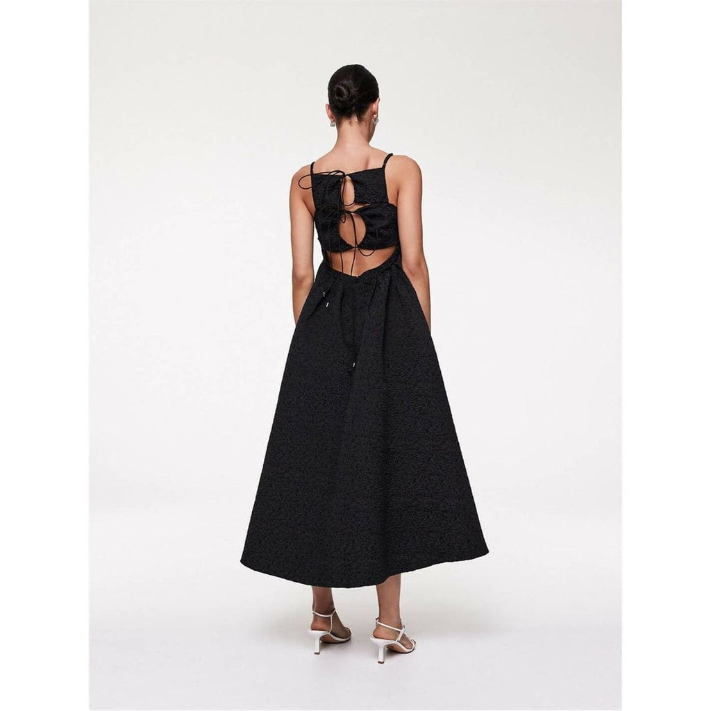 Theo Midi Dress Black